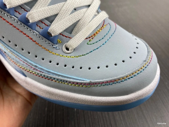 Reps TBK Retro Jordan J 2 Balvin DQ7691-419 0712